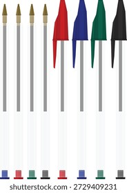Modern Crystal Writing Pens Models