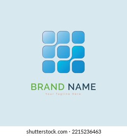 Moderner Cube-Zeichen-Logo-Design-Vektorgrafik für Marke oder Firma und andere