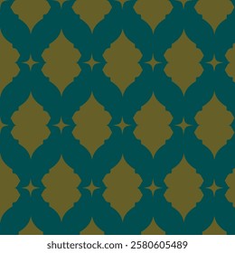 Modern cultural traditional Muslim pattern design.