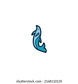 Modern culture dolphin, Dolphin vector,