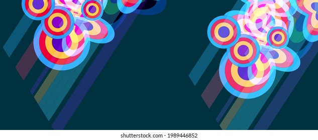 modern curve abstract presentation background.