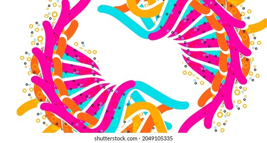 modern curve abstract presentation background. abstract modern graphic elements. colored shapes and lines.
