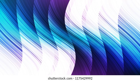 Modern Curve Light Blue and Violet Overlap dimension Abstract background,agility and speed Line concept,design for texture and Wallpaper,with space for text input,Vector,Illustration.