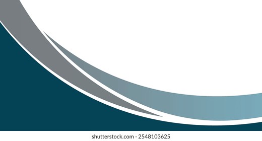 Modern curve shape background. Vector illustration background.