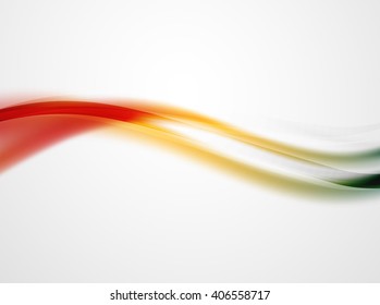 Modern curve stripes template