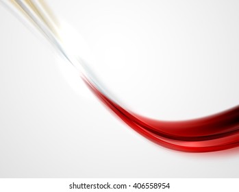 Modern curve stripes template