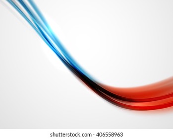 Modern curve stripes template