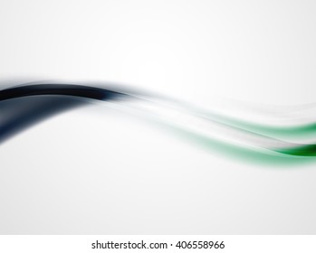 Modern curve stripes template