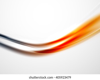 Modern curve stripes template, corporate business background