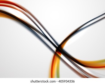 Modern curve stripes template, corporate business background Modern curve stripes template, corporate business background