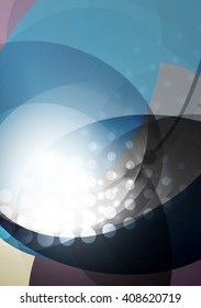 Modern curve stripes template, corporate business background