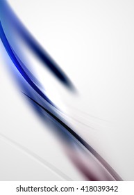 Modern curve stripes template, corporate business background