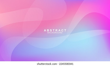 Modern curve style background design with vibrant colors