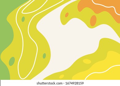 diseño moderno de forma de corte para banners 