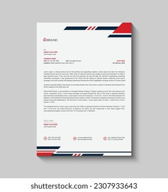Modern CV template with elegant style 