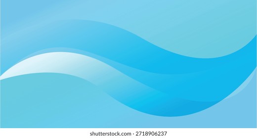 Fondo de onda Abstractas cian moderno para SaaS y diseño de negocios de TI