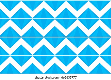 Modern cyan rhombus pattern