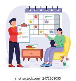  Modern Cyber Monday Flat Illustrations
