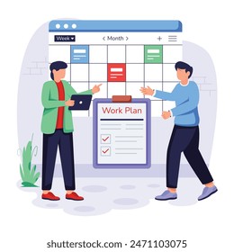  Modern Cyber Monday Flat Illustrations
