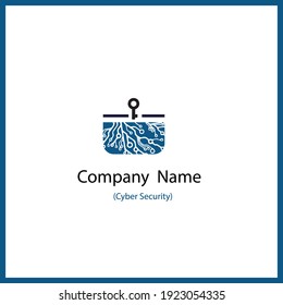 Modern Cyber Security Logo Or icon