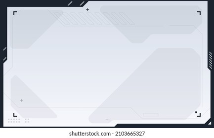 Modern cyberpunk poster futuristic abstract hud