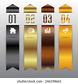 modern cycle text box template for website computer graphic technology and internet, numbers.