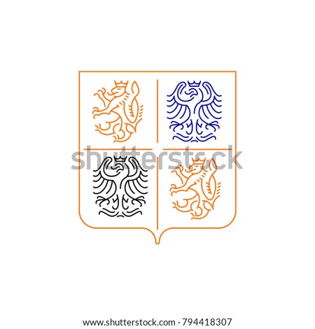 modern Czech Republic coat of arms