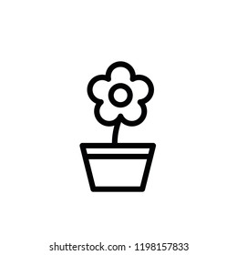 Modern daisy icon