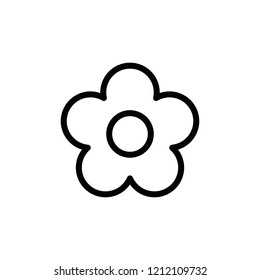 Modern daisy icon