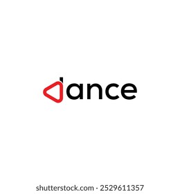 Modern Dance Logo Design with Elegant Silhouette for Branding and Entertainment