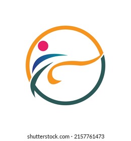 símbolo de diseño vectorial del logo de Dance moderno 