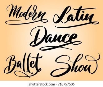 643 Ballet font Images, Stock Photos & Vectors | Shutterstock