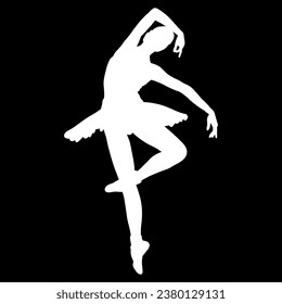 modern dance vector file silhouette 