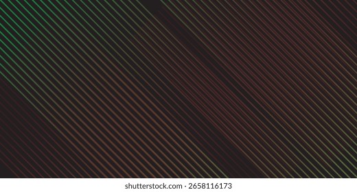 Modern Dark Abstract Background with green Diagonal Lines – Futuristic Tech Design