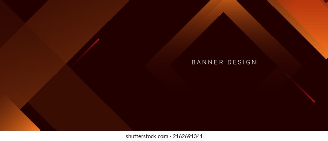 Modern dark abstract geometric red lines design background vector template 