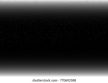 Modern dark background with barely visible transparent bubbles. Vector Illustration