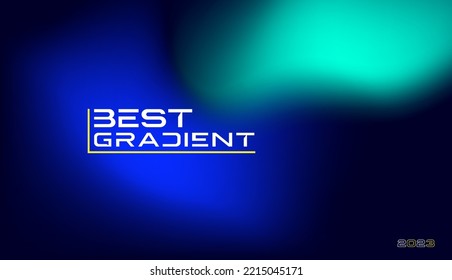 Modern dark background with a colorful gradient. Vector, 2022-2023