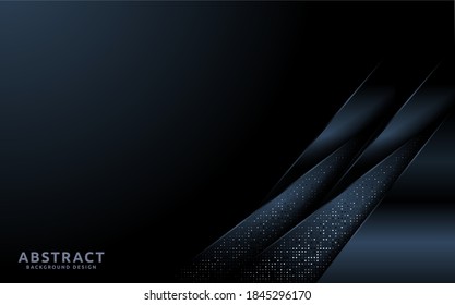 Modern dark background with overlap texture layer design.