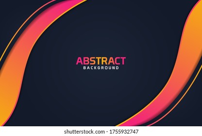 Modern dark backgrounds with fluid gradient shapes