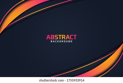 Modern dark backgrounds with fluid gradient shapes