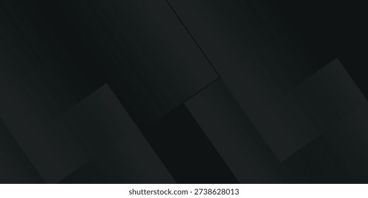 Modern dark blac design background. framework fractal