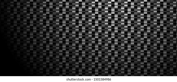 Modern dark black geometric square vector background