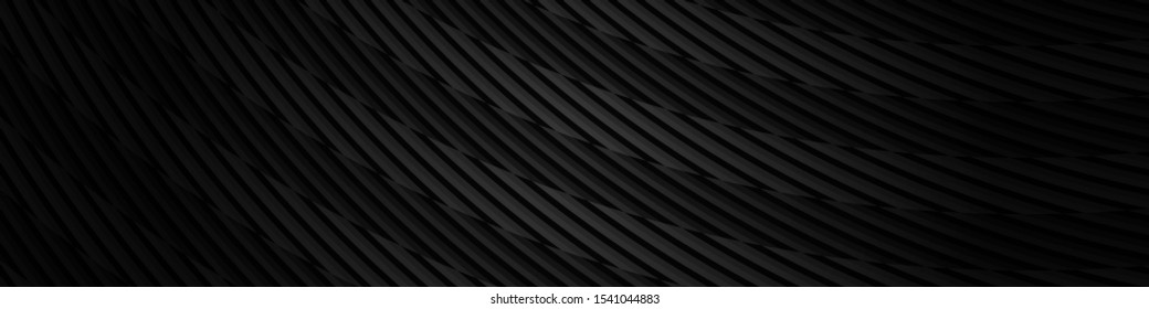 Modern dark black texture of abstract geometric grid shapes vector   background