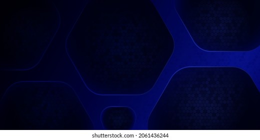 Modern dark blue abstract background