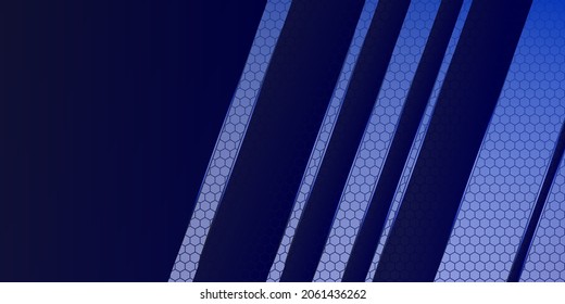Modern dark blue abstract background