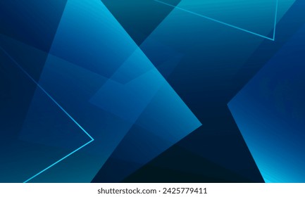 Modern dark blue abstract background. Eps10 vector