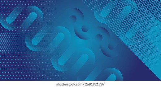 Fondo abstracto azul oscuro moderno con arte moderno geométrico brillante simple 