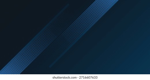 Moderne dunkelblaue abstrakte Hintergrund Geometrie Glanz und Ebene Element Vektor für die Präsentation Design. Vektordesign für Unternehmen, Unternehmen, Institutionen, Partyabstrakt