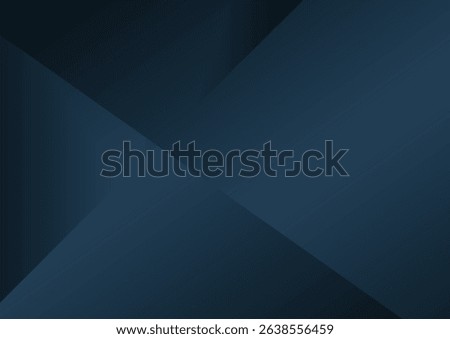 A modern dark blue abstract background featuring smooth diagonal overlays and subtle gradients. Perfect for business presentations, technology themes, websites, templates
