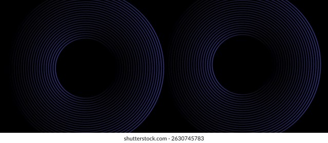 Fondo Horizontal abstracto azul oscuro moderno del Anuncio con líneas geométricas brillantes. Conveniente para las cubiertas, los folletos, las presentaciones, los volantes. Vector.